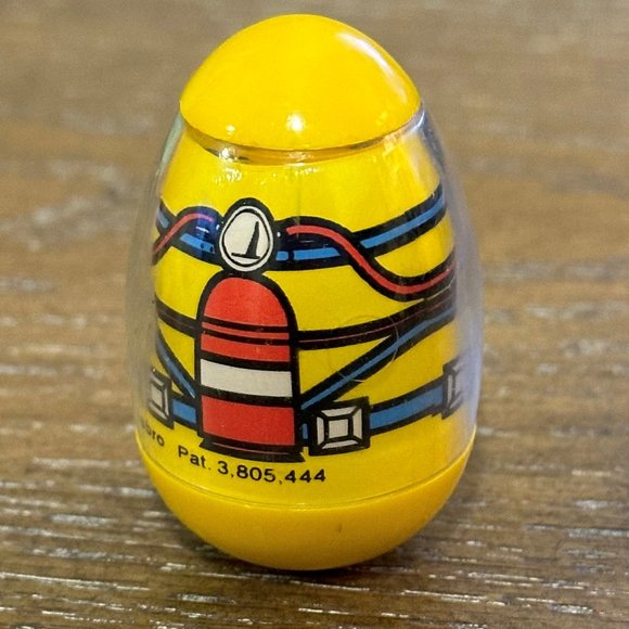 Vintage Hasbro1976 Weeble Wobble Scuba Diver - Picture 5 of 6